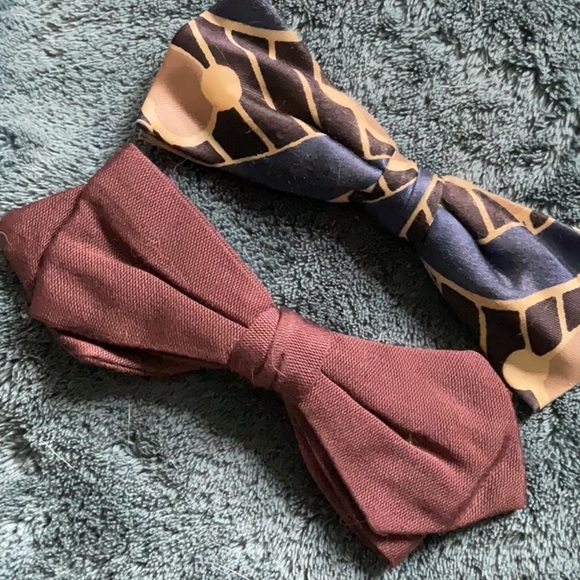 ‼️Lot of 6 Vintage men’s clip in bow ties‼️ - Picture 12 of 12